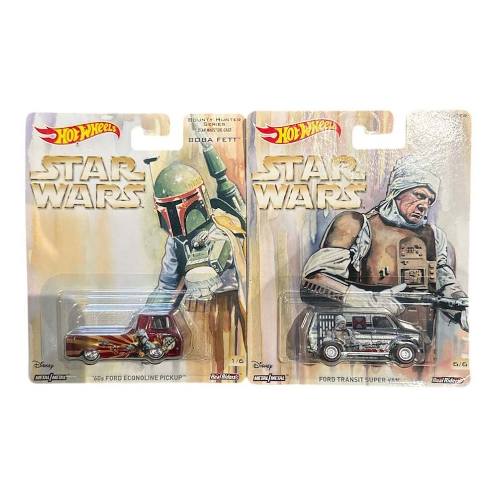 Hot Wheels Star Wars Bounty Hunter Series 2-Pack